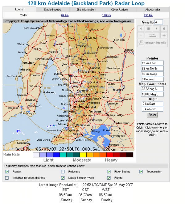 Improved Weather Radar Australian Roll Out