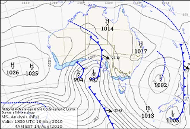 Global Synoptic Chart