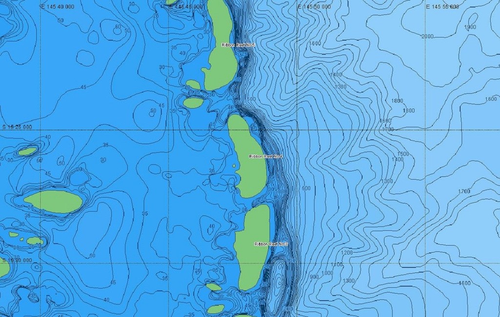 Bathymetric Charts Australia