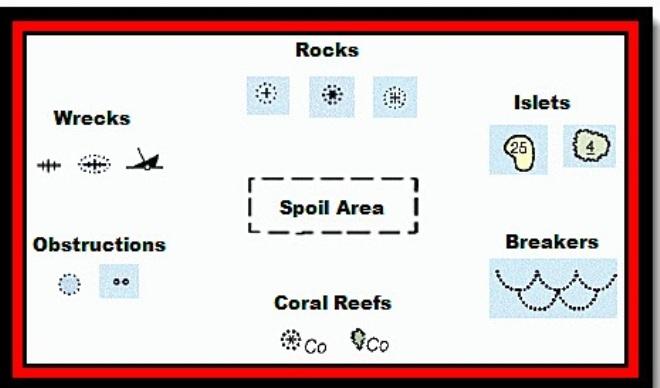 Spoil Area Nautical Chart