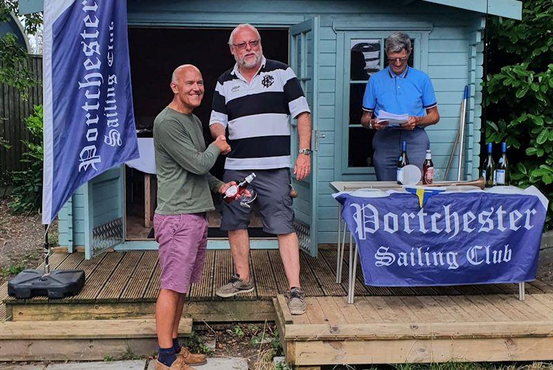 Simon Derham takes third in the Selden Solo open meeting at Portchester photo copyright PSC taken at Portchester Sailing Club and featuring the Solo class
