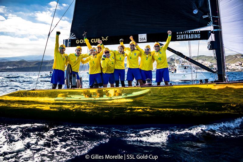SSL Gold Cup 1/4 Finals Day 3: SSL Team Brazil celebrate - photo © Gilles Morelle / SSL Gold Cup