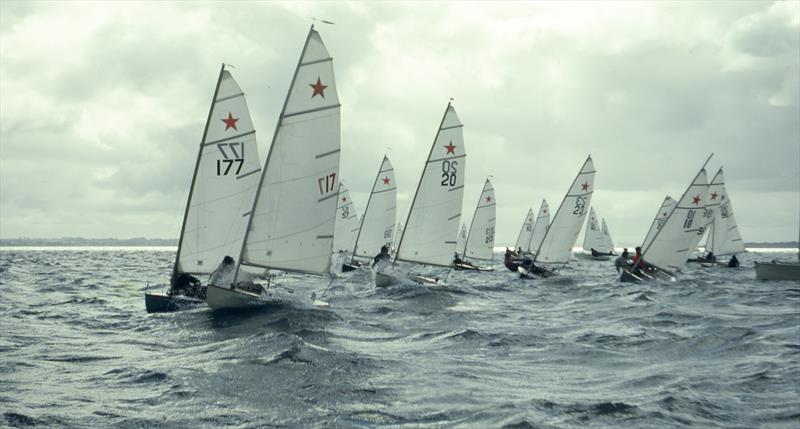 The first Starling nationals - Kohi YC - 1972, The event attracted 43 entries.- Des Townson, A sailing legacy  photo copyright John Peet taken at  and featuring the Starling class