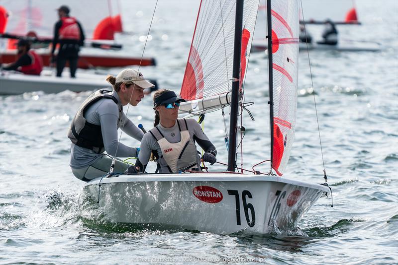 2024 Tasar World Championships at Sandringham Yacht Club Day 3: Harrison Sly / Zara Challis photo copyright Beau Outteridge taken at Sandringham Yacht Club and featuring the Tasar class