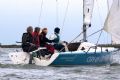 A Maxfun 25 keelboat as used for the EUROSAF 2K Club Championship of Europe © Batavia Sailing Center