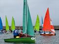 Elmo Trophy 2023 youth team racing at Dun Laoghaire, Ireland © Steve Tylecote