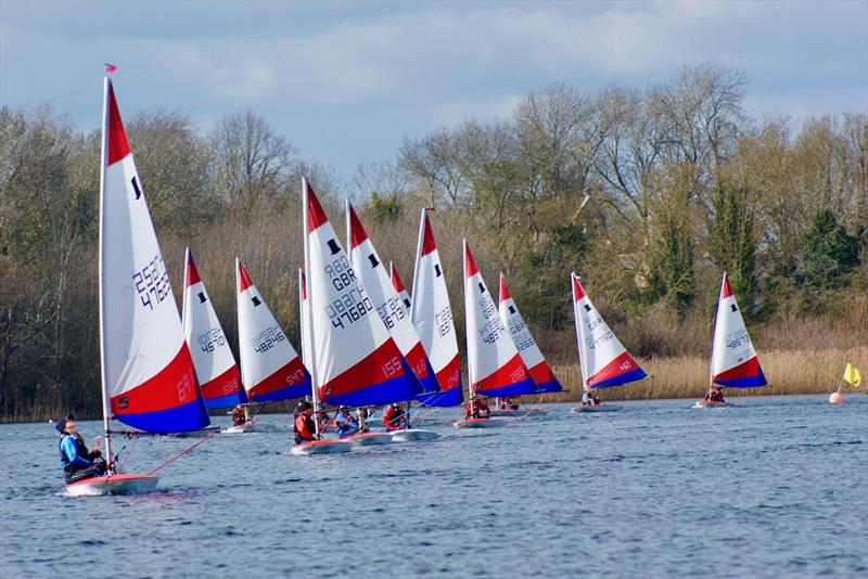 ITCA Eastern Region Round 3 at Hunts photo copyright John Blackman Nor taken at Hunts Sailing Club and featuring the Topper class