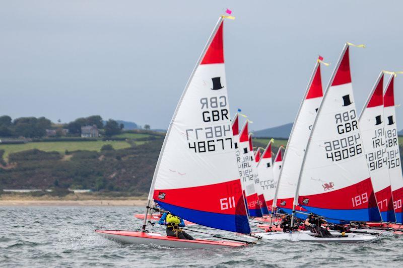 Getting a Good Start - Jessica Powell wins the GJW Direct Topper UK National Championships photo copyright ITCA GBR taken at Plas Heli Welsh National Sailing Academy and featuring the Topper class