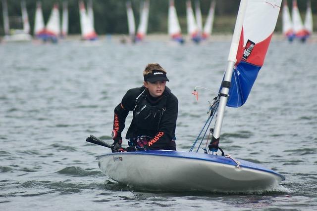 ITCA Topper National Series 1 at Draycote Water: 2nd 4.2, Toby photo copyright John Blackman Northwood taken at Draycote Water Sailing Club and featuring the Topper 4.2 class