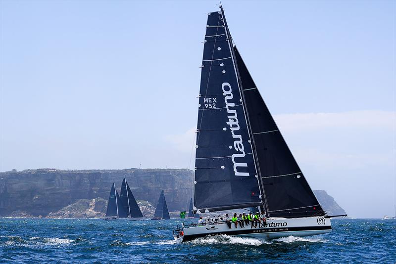 Maritimo 52 has retired from the 2023 Sydney Hobart Race - photo © Salty Dingo