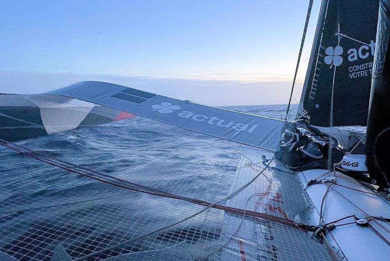Arkea Ultim Challenge - Brest  photo copyright Anthony Marchand taken at  and featuring the Trimaran class