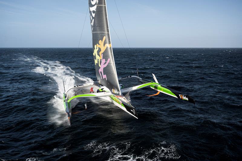 Arkéa Ultim Challenge-Brest photo copyright Vincent Curutchet taken at  and featuring the Trimaran class