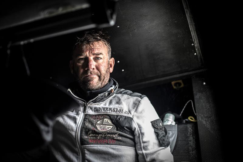 Leg 02, Lisbon to Cape Town, Day 17 David Witt on board Sun Hung Kai / Scallywag. - photo © Konrad Frost / Volvo Ocean Race