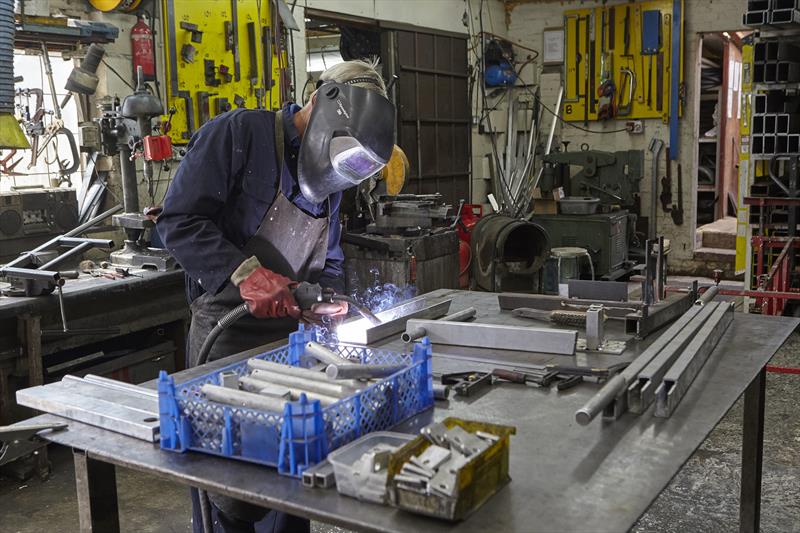 Aluminium welding at Sovereign Trailers photo copyright Robert O’Neill & Pat Blake taken at  and featuring the  class